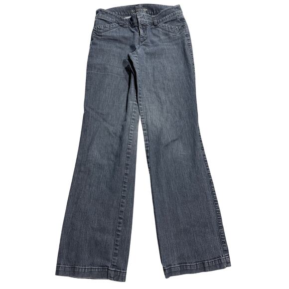 Dockers Boot Cut Jeans Low Rise Hello Smooth Women's Size 4 M Stretch Blue - Picture 1 of 11